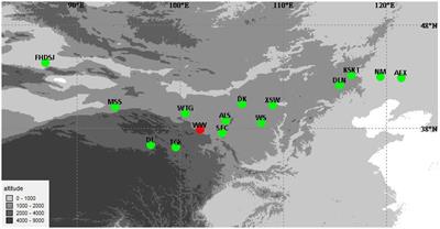 Variations in Flavonoid Metabolites Along Altitudinal Gradient in a Desert Medicinal Plant Agriophyllum squarrosum